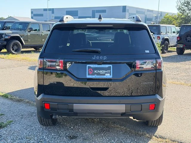 New 2026 Diamond Black Crystal Pearlcoat Jeep Limited image 7