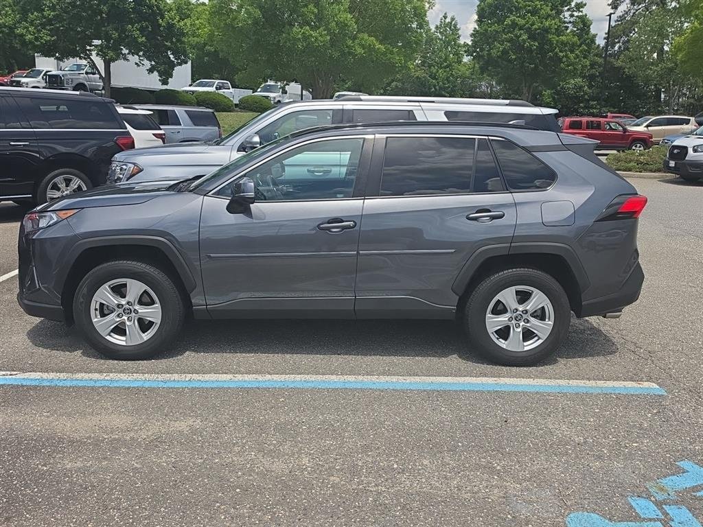 Used 2021 Magnetic Gray Metallic Toyota XLE image 1