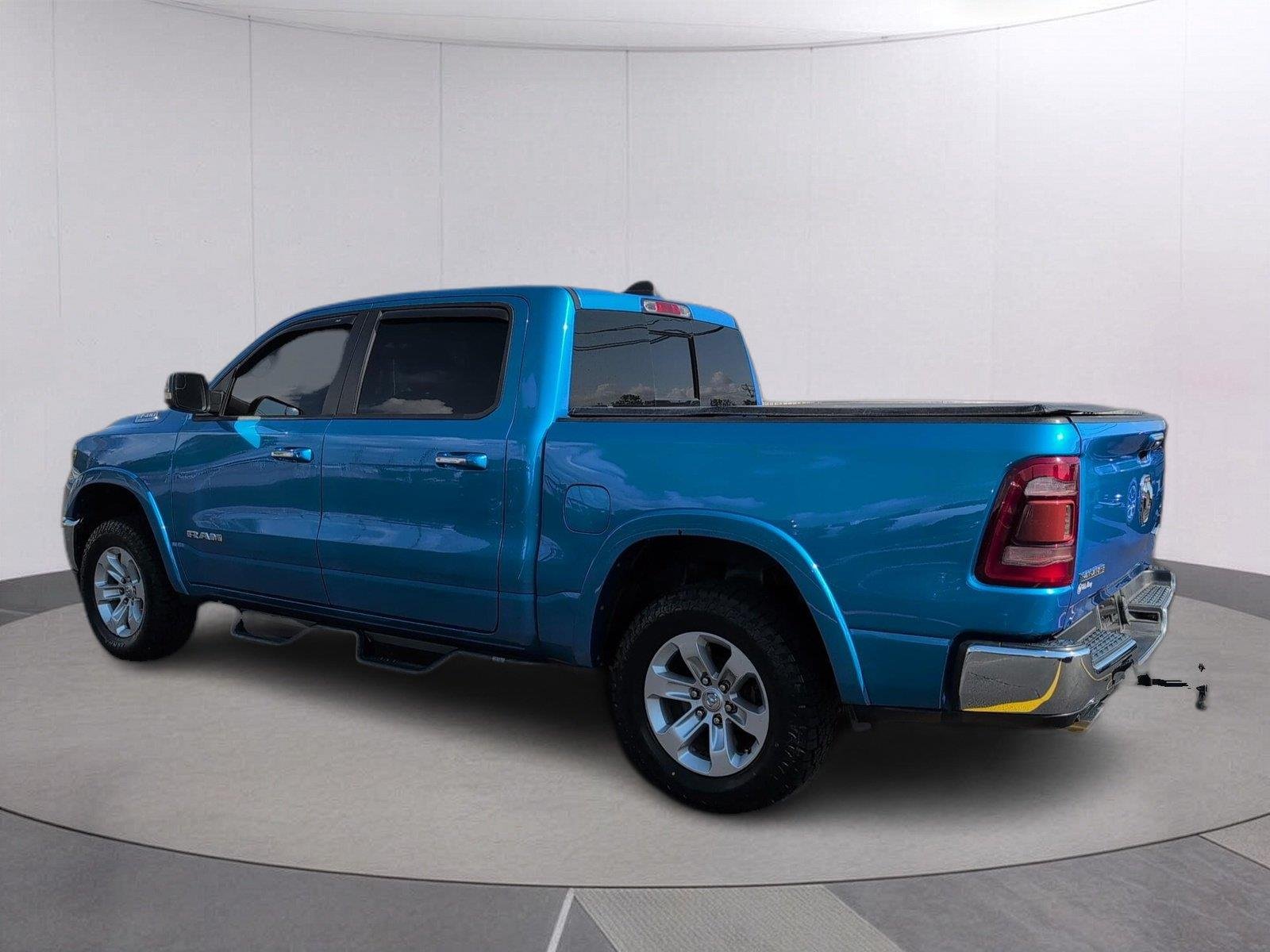 Used 2021 Hydro Blue Pearlcoat Ram Laramie image 3