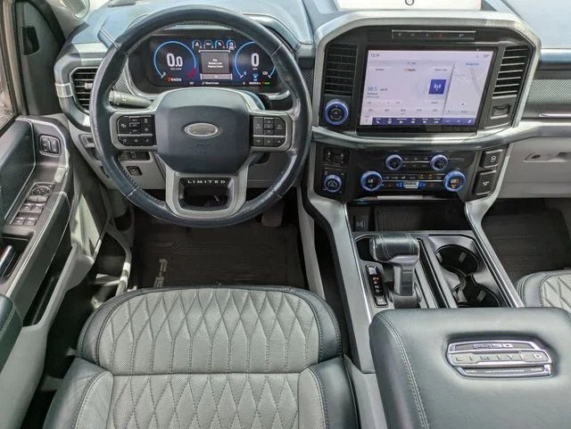 Used 2021 Blue Metallic Ford Limited image 16