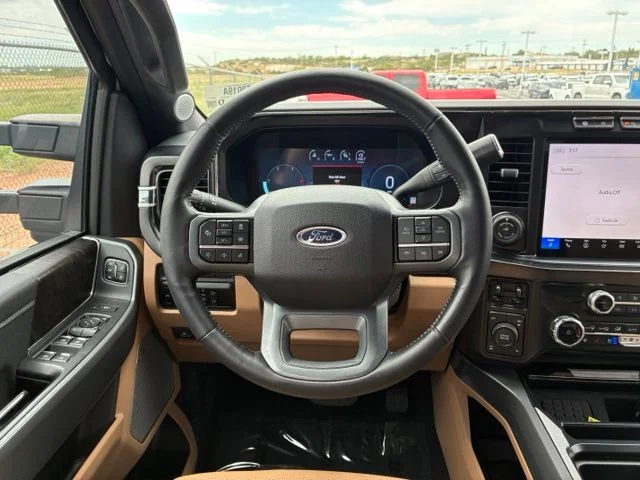 Certified Used 2024 White Metallic Ford Lariat image 13