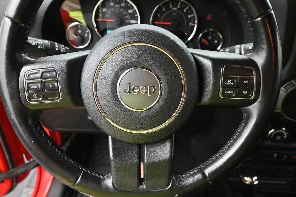 Certified Used 2018 Red Jeep Unlimited Sport image 17