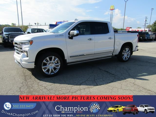 Certified Used 2025 Iridescent Pearl Tricoat Chevrolet High Country image 1