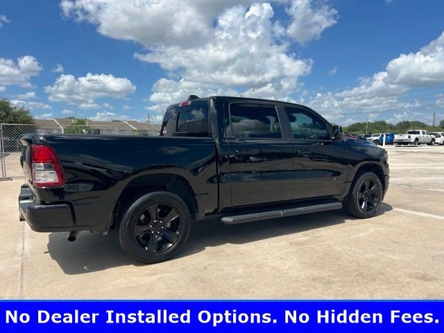 Used 2023 Diamond Black Crystal Pearlcoat Ram Lone Star image 4