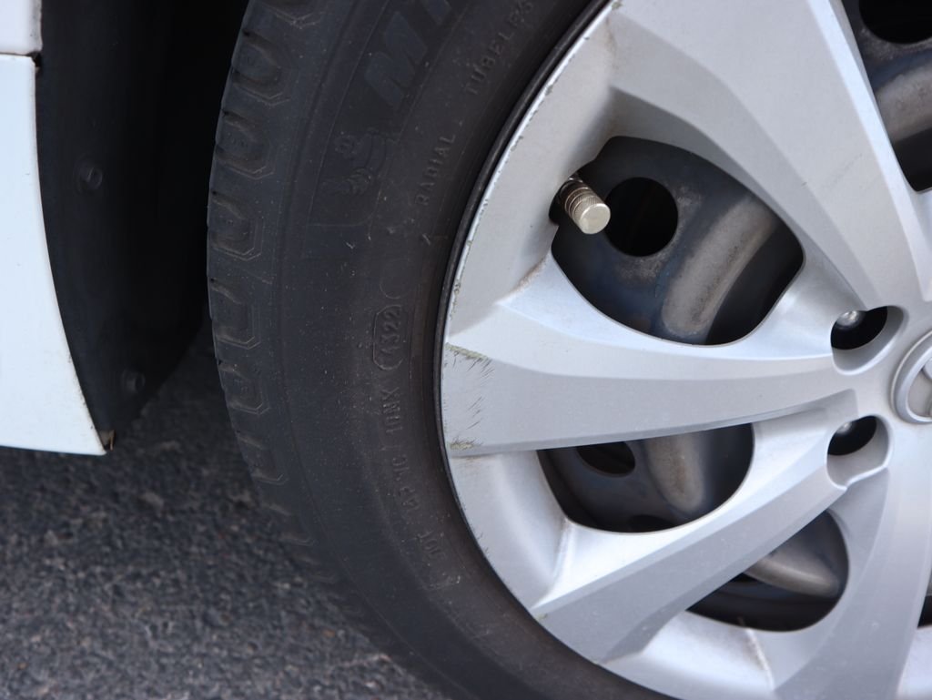 Used 2020 Super White Toyota LE image 26