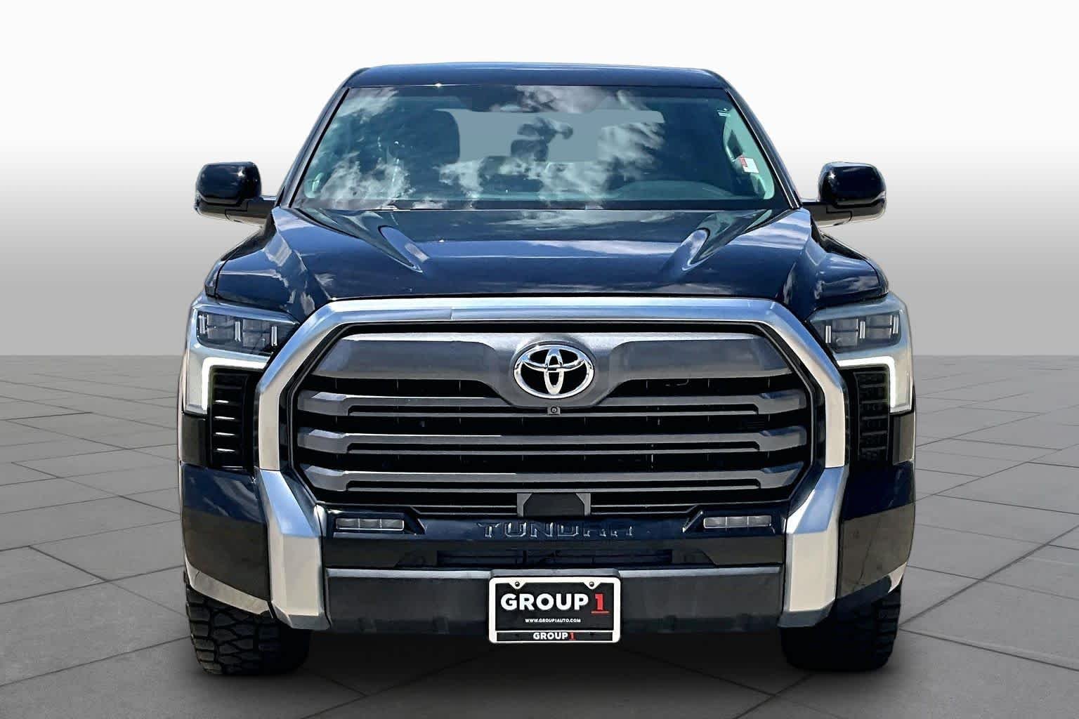 Used 2023 Midnight Black Metallic Toyota Limited image 4