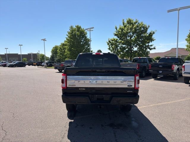 Used 2021 Black Metallic Ford Platinum image 4