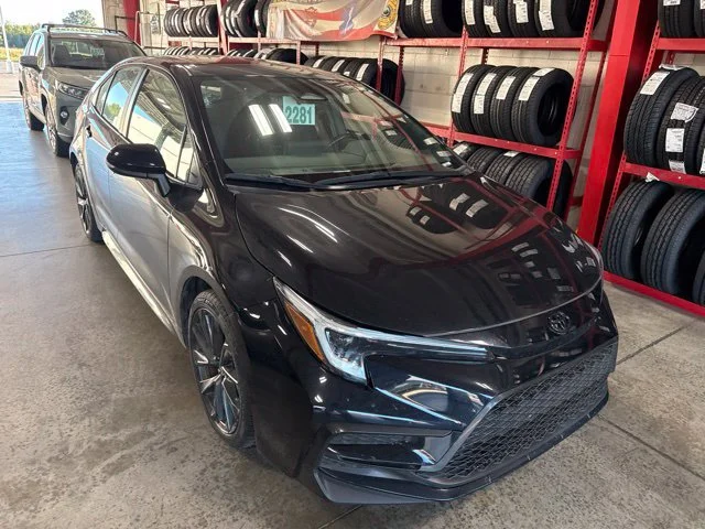 Certified Used 2024 Black Toyota SE image 5