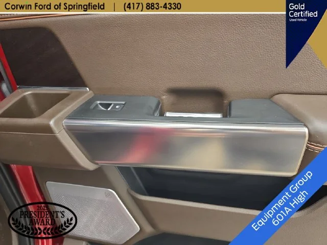 Used 2023 Rapid Red Metallic Tinted Clearcoat Ford King Ranch image 17