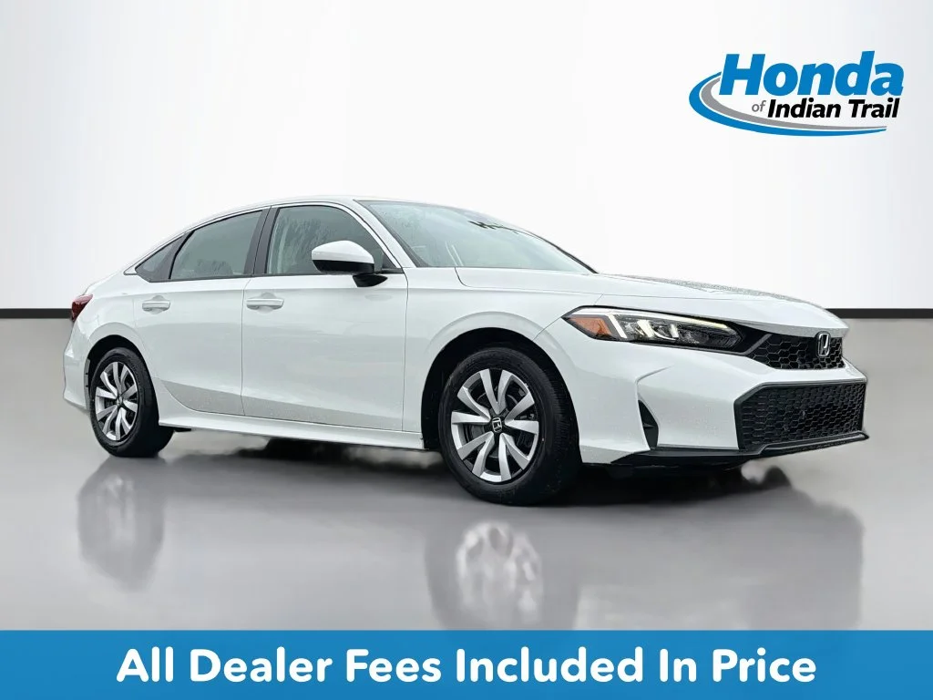 New 2026 Platinum White Pearl Honda LX image 1