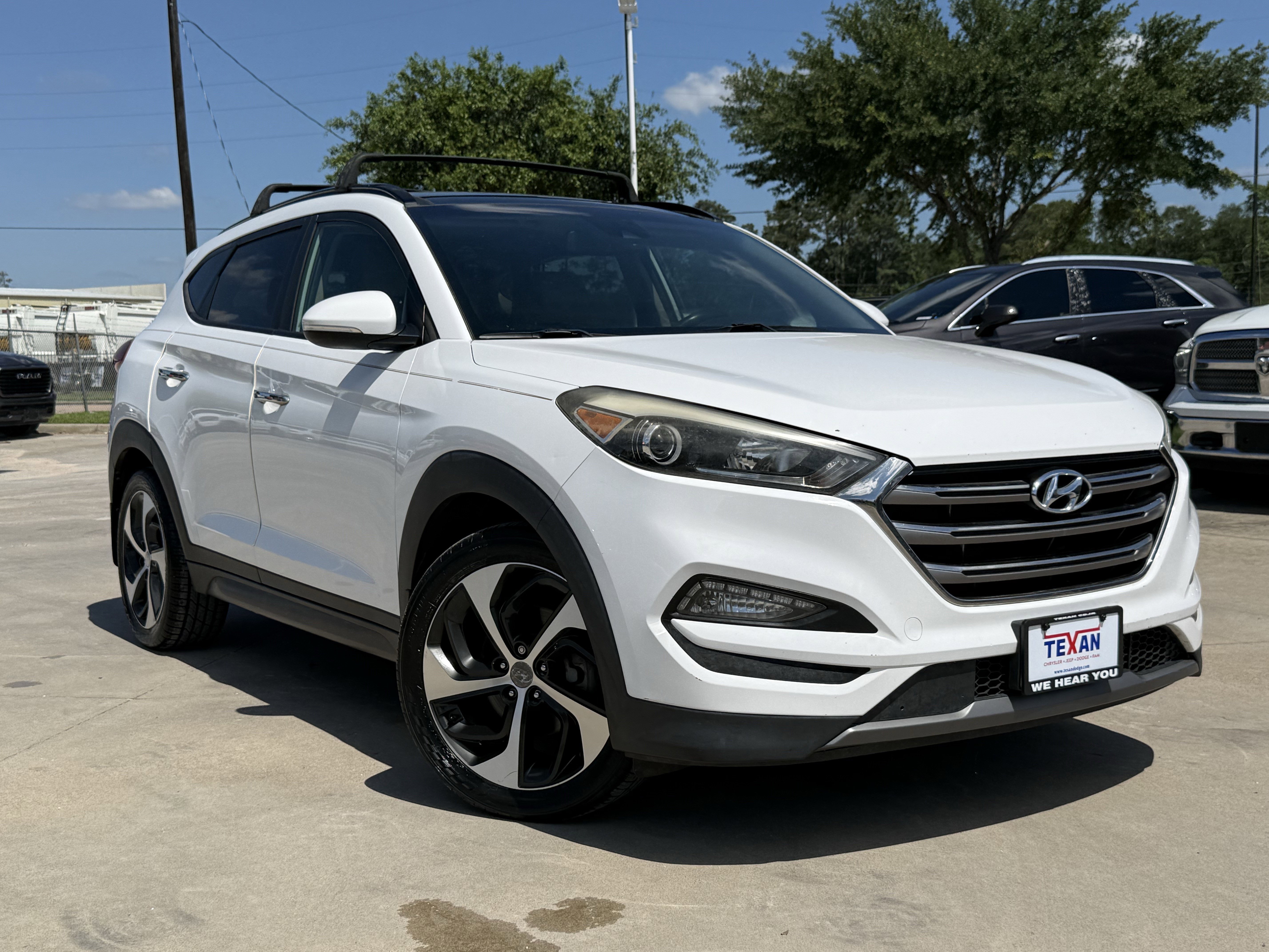 Used 2016 Hyundai Tucson Limited with VIN KM8J3CA26GU245705 for sale in Humble, TX