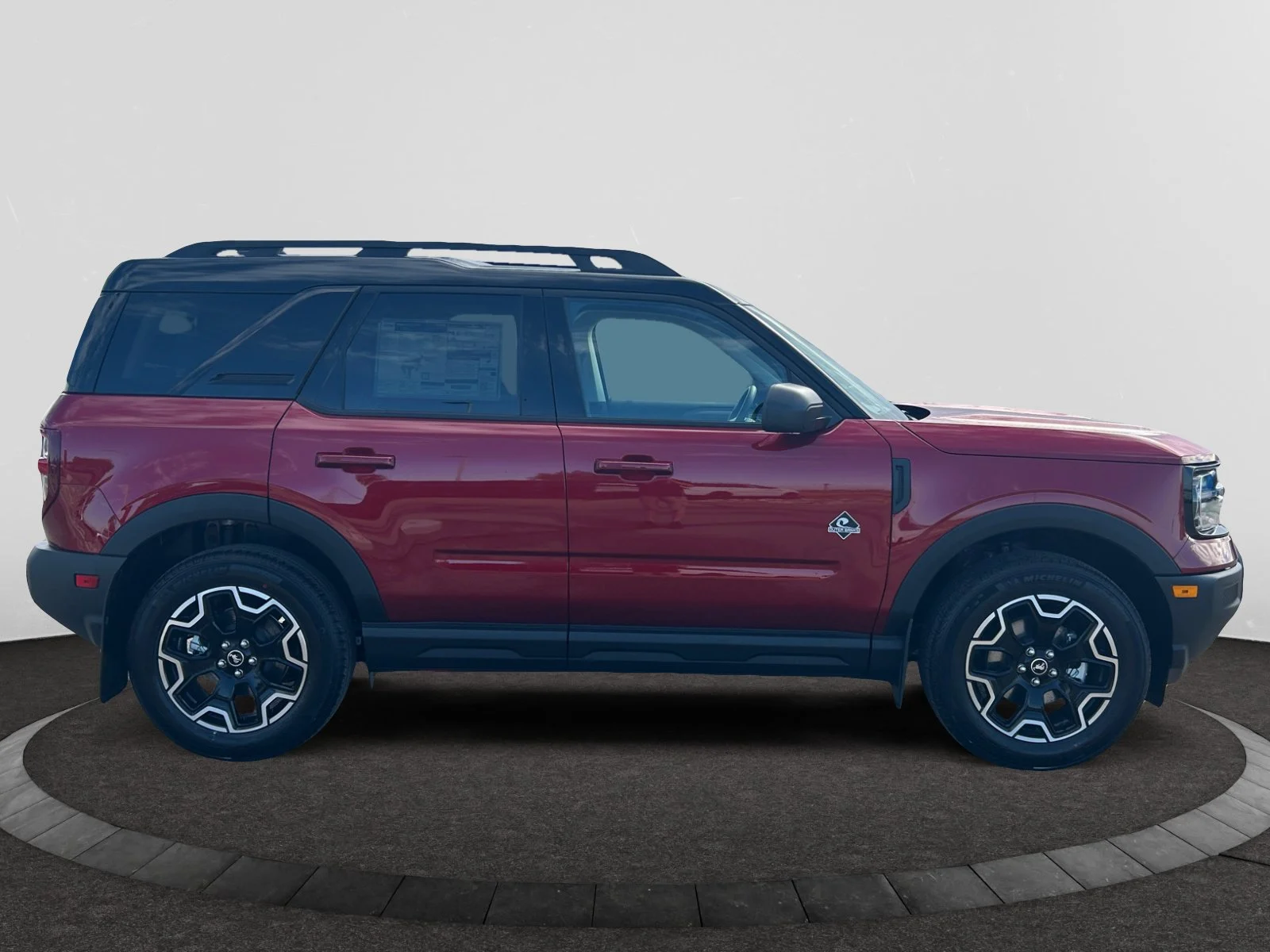 New 2026 Ruby Red Metallic Tinted Clearcoat Ford Outer Banks image 6