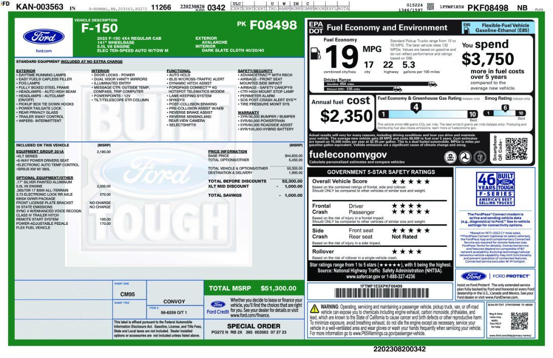 Certified Used 2023 Gray Ford XLT image 11