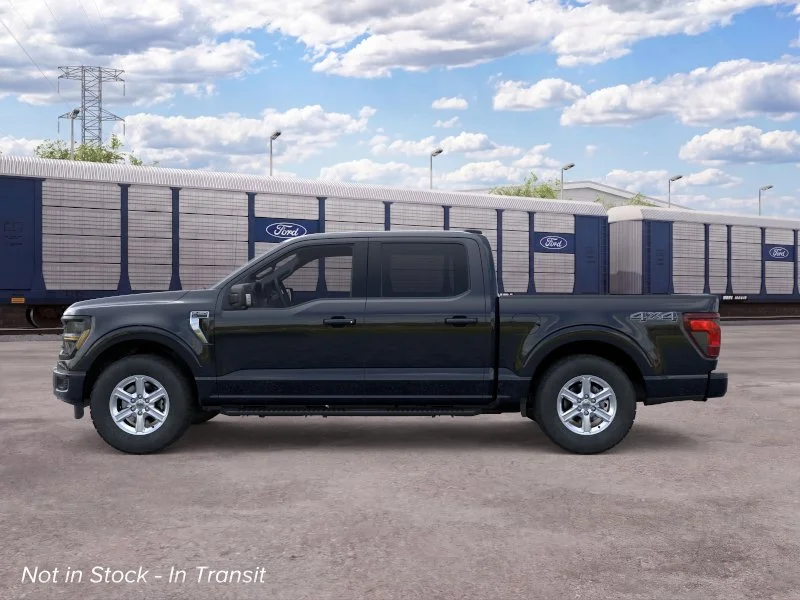 New 2026 Agate Black Metallic Ford XLT image 3