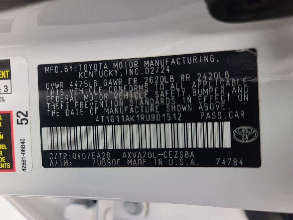 2024 Toyota Camry SE - Photo 38