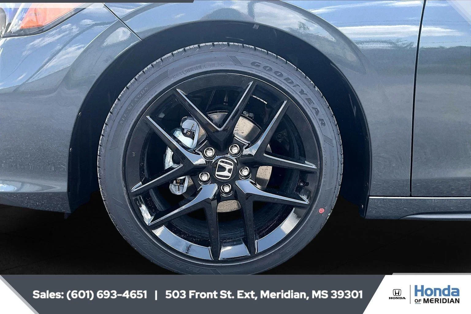 New 2026 Meteorite Gray Metallic Honda FWD Sport image 10