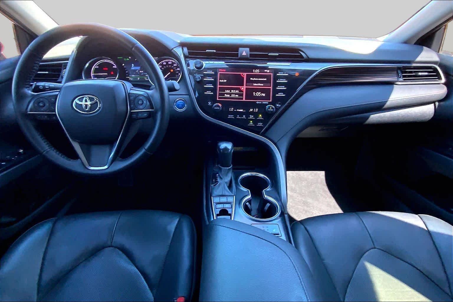 Used 2020 Ruby Flare Pearl Toyota Hybrid XLE image 13