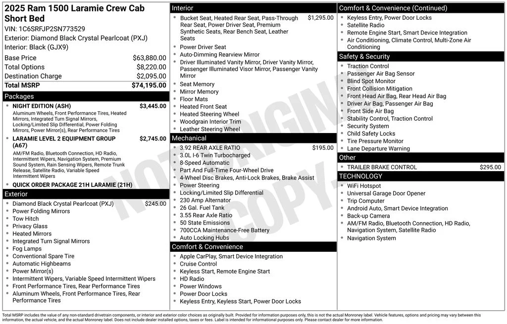 2025 RAM 1500 Laramie - Photo 6