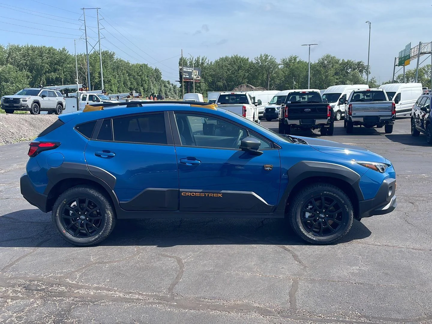 New 2026 Geyser Blue Subaru Wilderness image 6