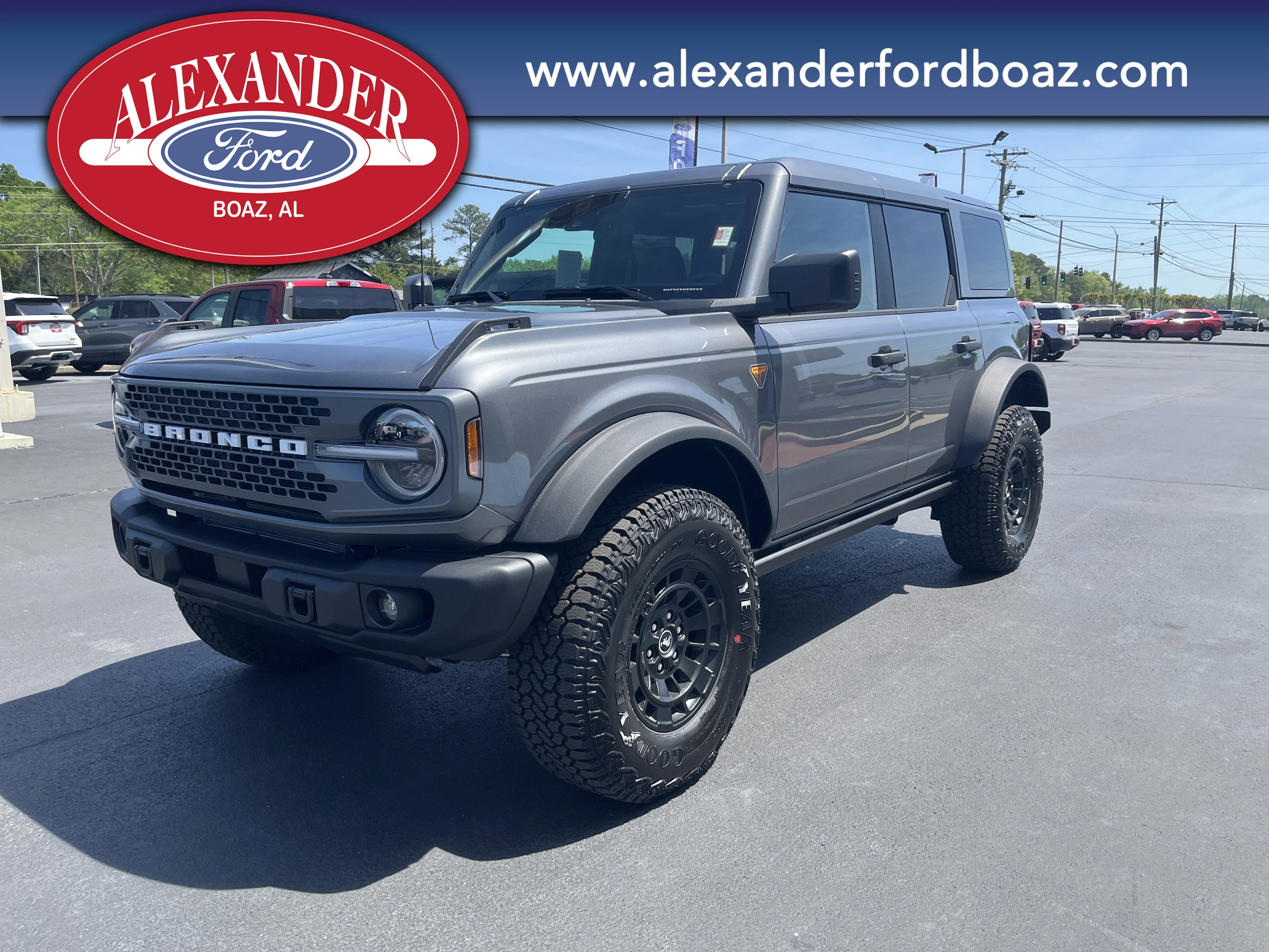New 2026 Carbonized Gray Metallic Ford Badlands® image 1