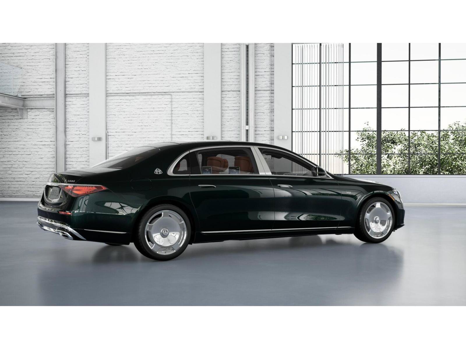 New 2026 Emerald Green Metallic Mercedes-Benz Maybach S 680 image 32