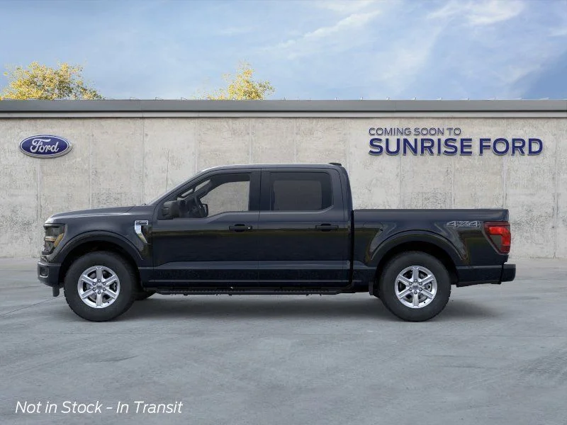 New 2026 Agate Black Metallic Ford XLT image 3