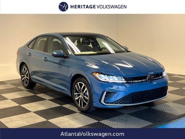 Blue 2026 Volkswagen Jetta SE FWD Sedan Front-Wheel Drive