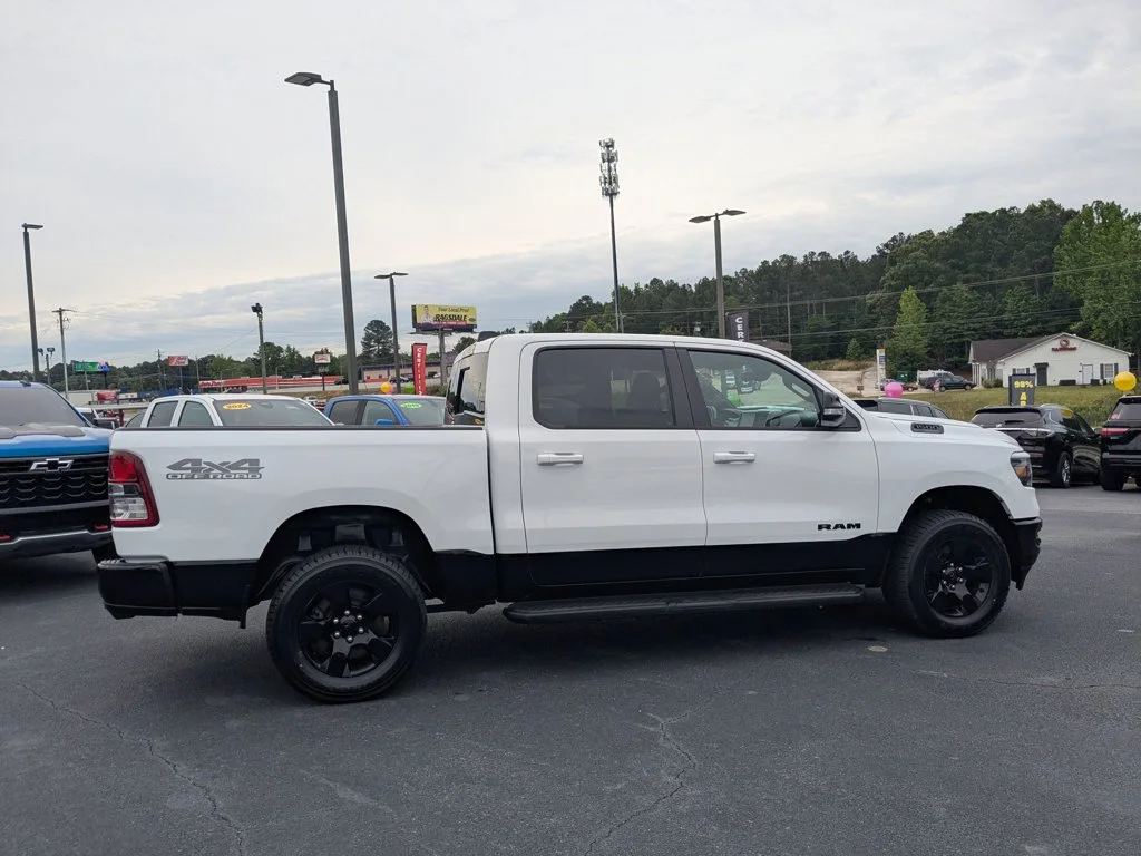 Used 2022 Bright White Clearcoat Ram Big Horn image 4
