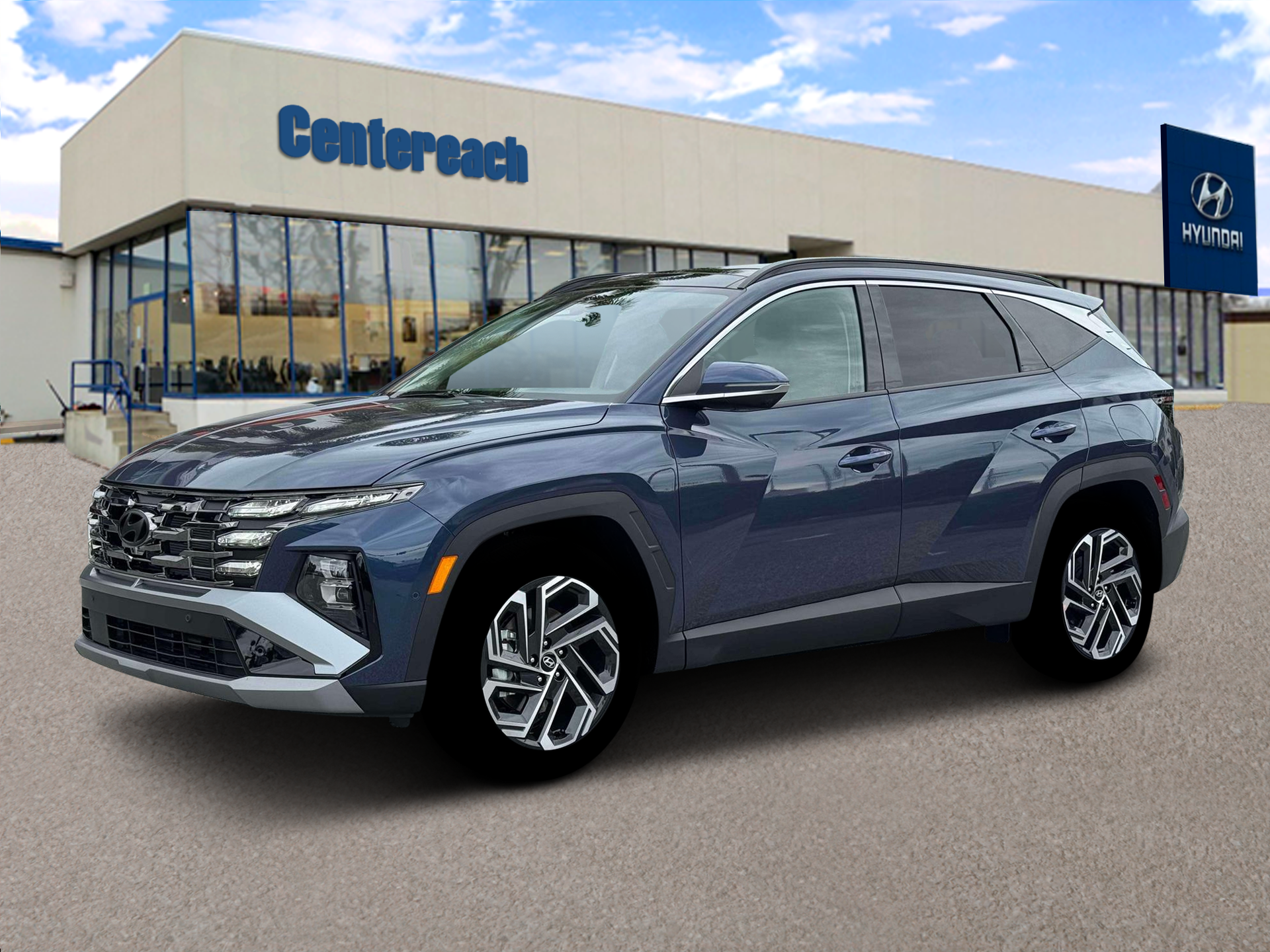 New 2026 Atlantis Blue Hyundai Limited AWD image 2