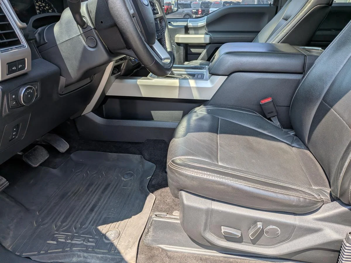 Used 2017 Grey Ford 4WD SuperCrew 145" Lariat image 14