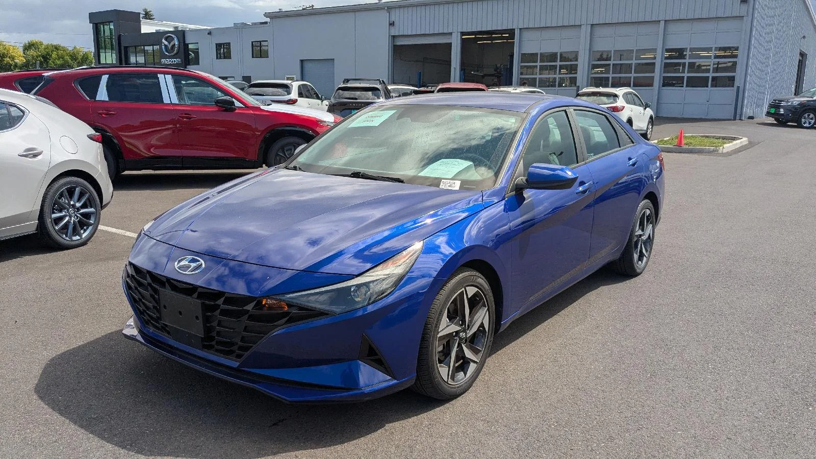 Used 2023 Intense Blue Hyundai SEL image 1