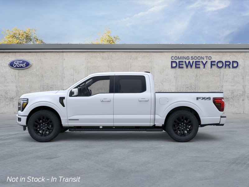 New 2026 Star White Metallic Tri-Coat Ford LARIAT image 3