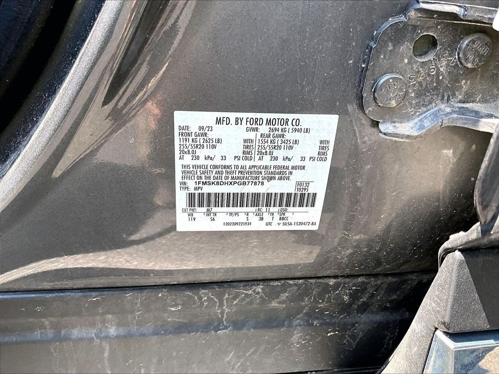 Used 2023 Gray Metallic Ford XLT image 6