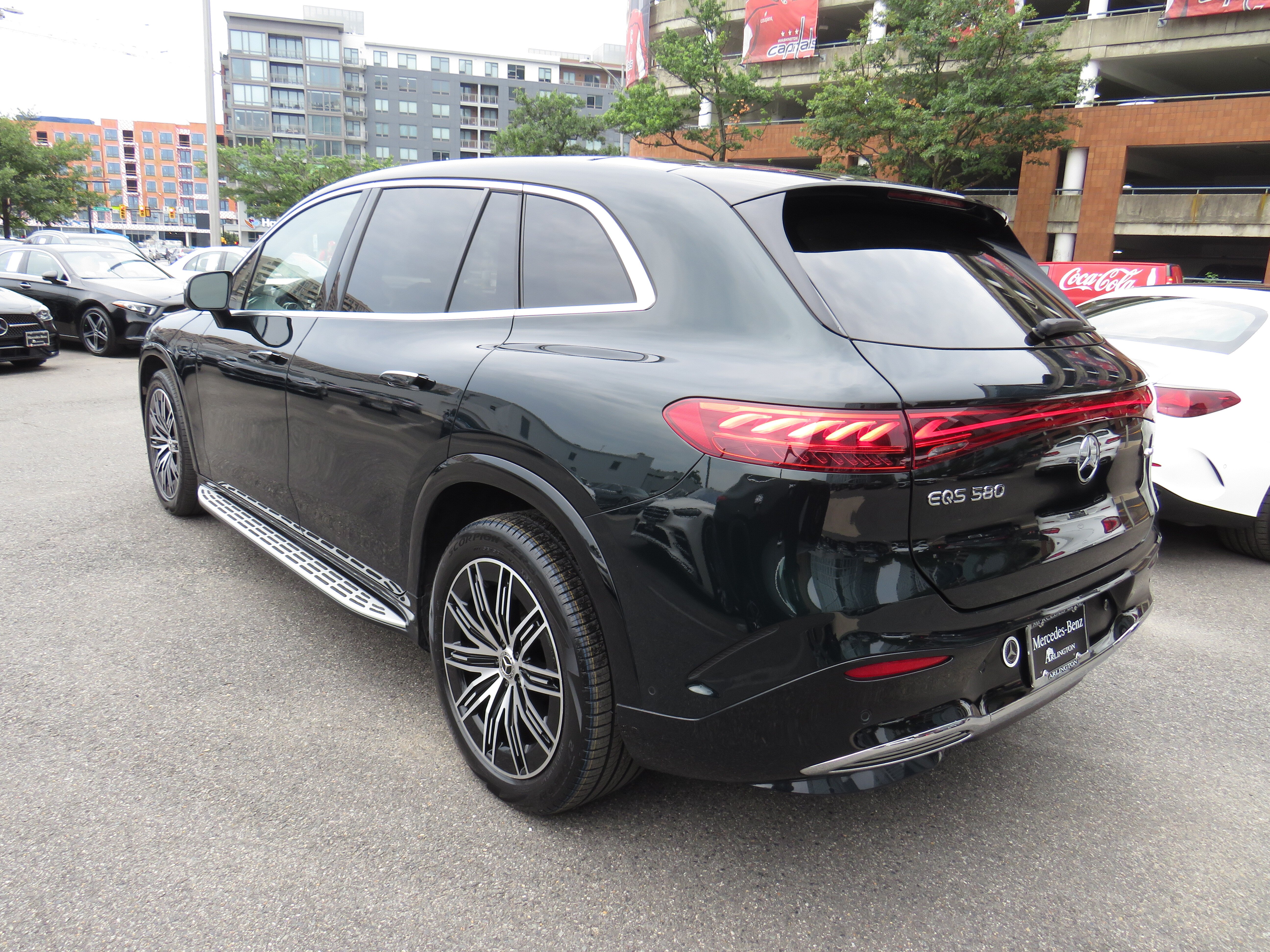 Certified 2023 Mercedes-Benz EQS SUV Base with VIN 4JGDM4EB1PA027523 for sale in Arlington, VA