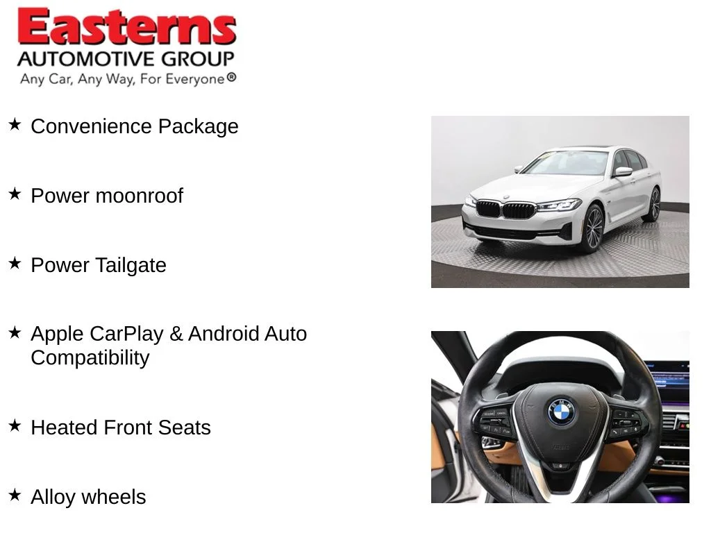 Used 2023 White BMW 530e iPerformance image 11