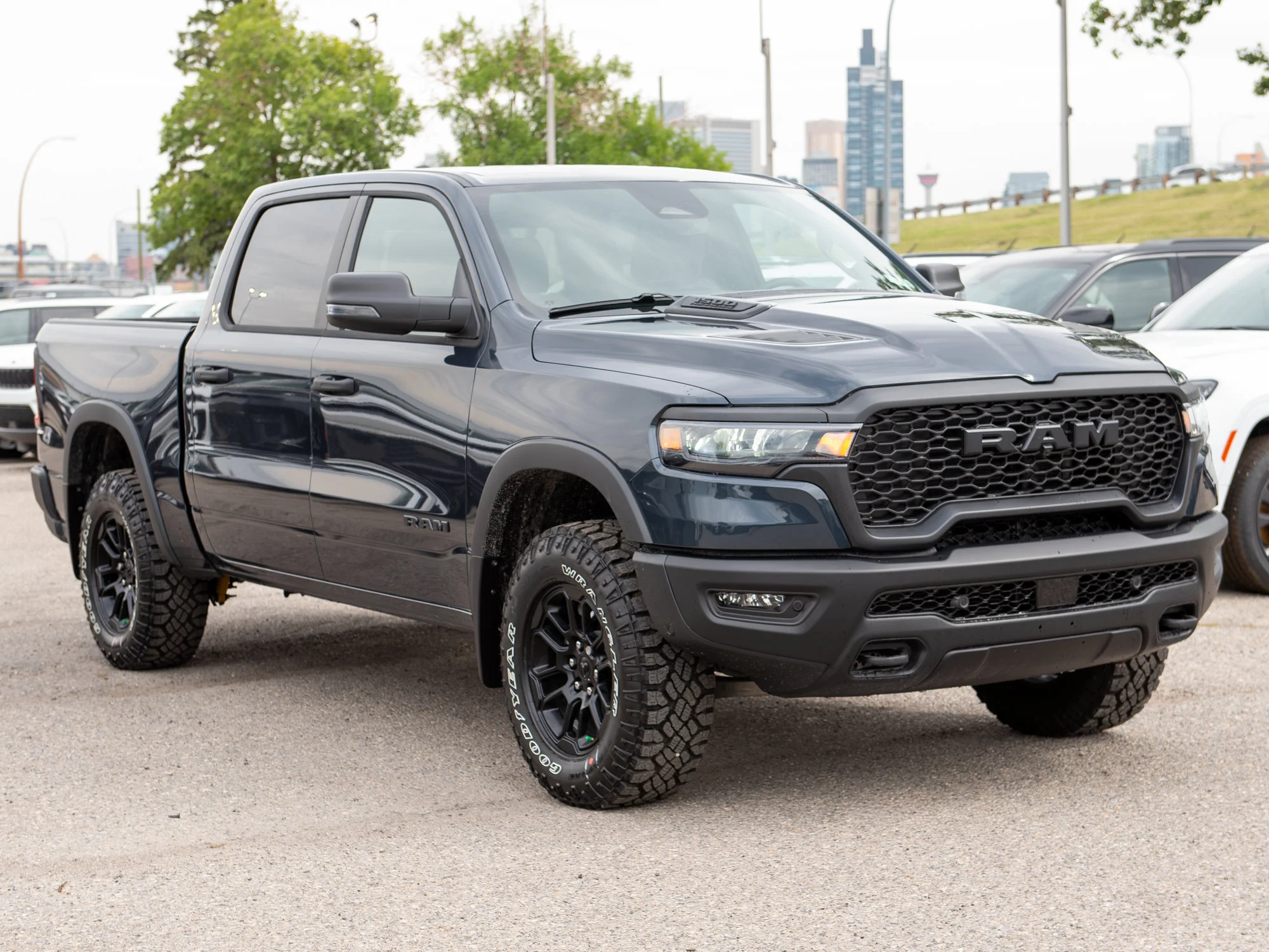 New 2026 Blue RAM Rebel* Crew Cab 4x4, Heated Seats/Wheel, 33 Inch A/T Tires, 1 Inch Factory Suspension Lift image 10