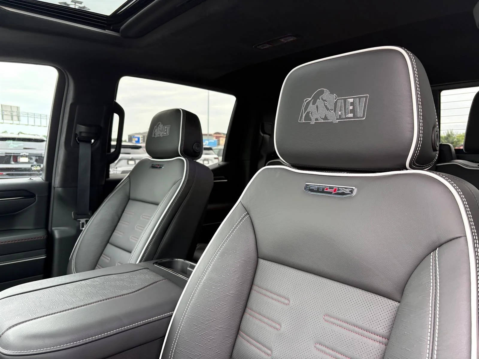 Used 2026 Volcanic Red Tintcoat GMC AT4X image 37