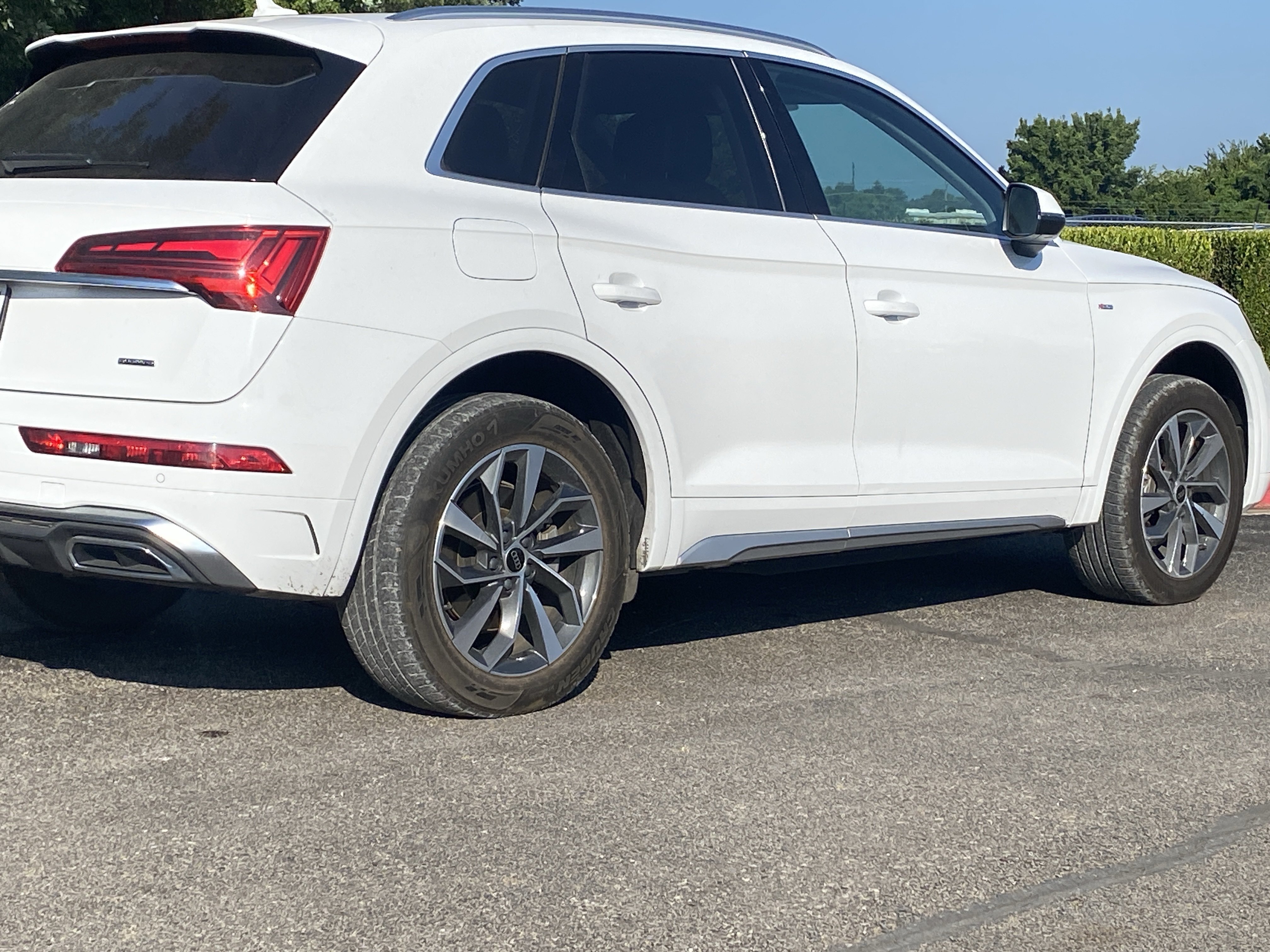 Used 2024 White Audi S line Premium Plus image 3