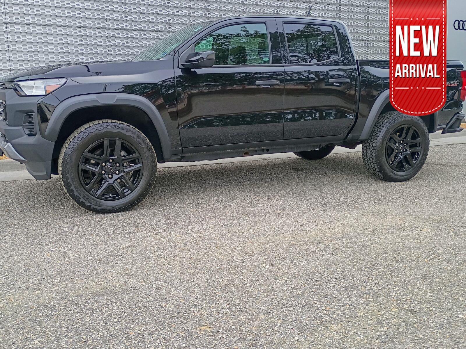 Used 2023 Black Chevrolet 4WD Trail Boss image 1