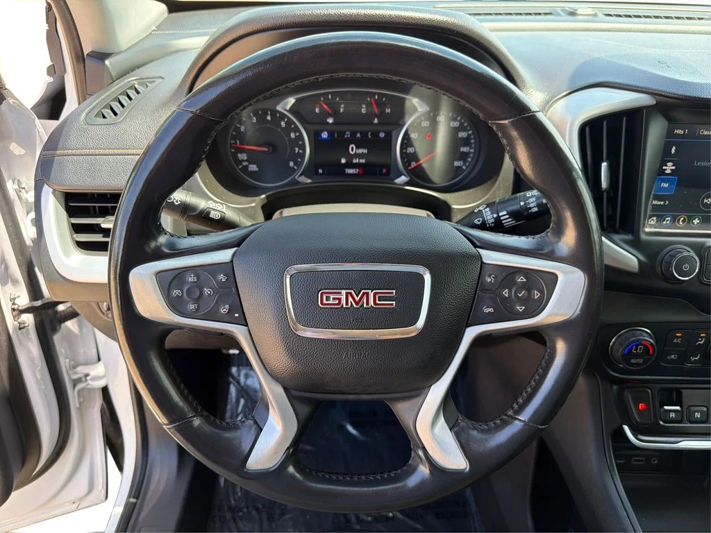 Used 2021 Summit White GMC SLT image 17