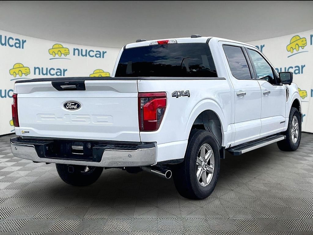 Used 2024 Oxford White Ford XLT image 6