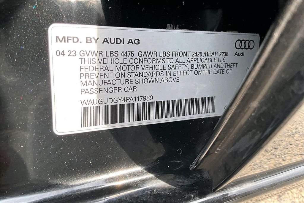 Used 2023 Black Audi 40 Premium image 19