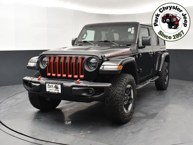 Used 2019 Jeep Wrangler Unlimited Rubicon with VIN 1C4HJXFG5KW516853 for sale in Burnsville, Minnesota
