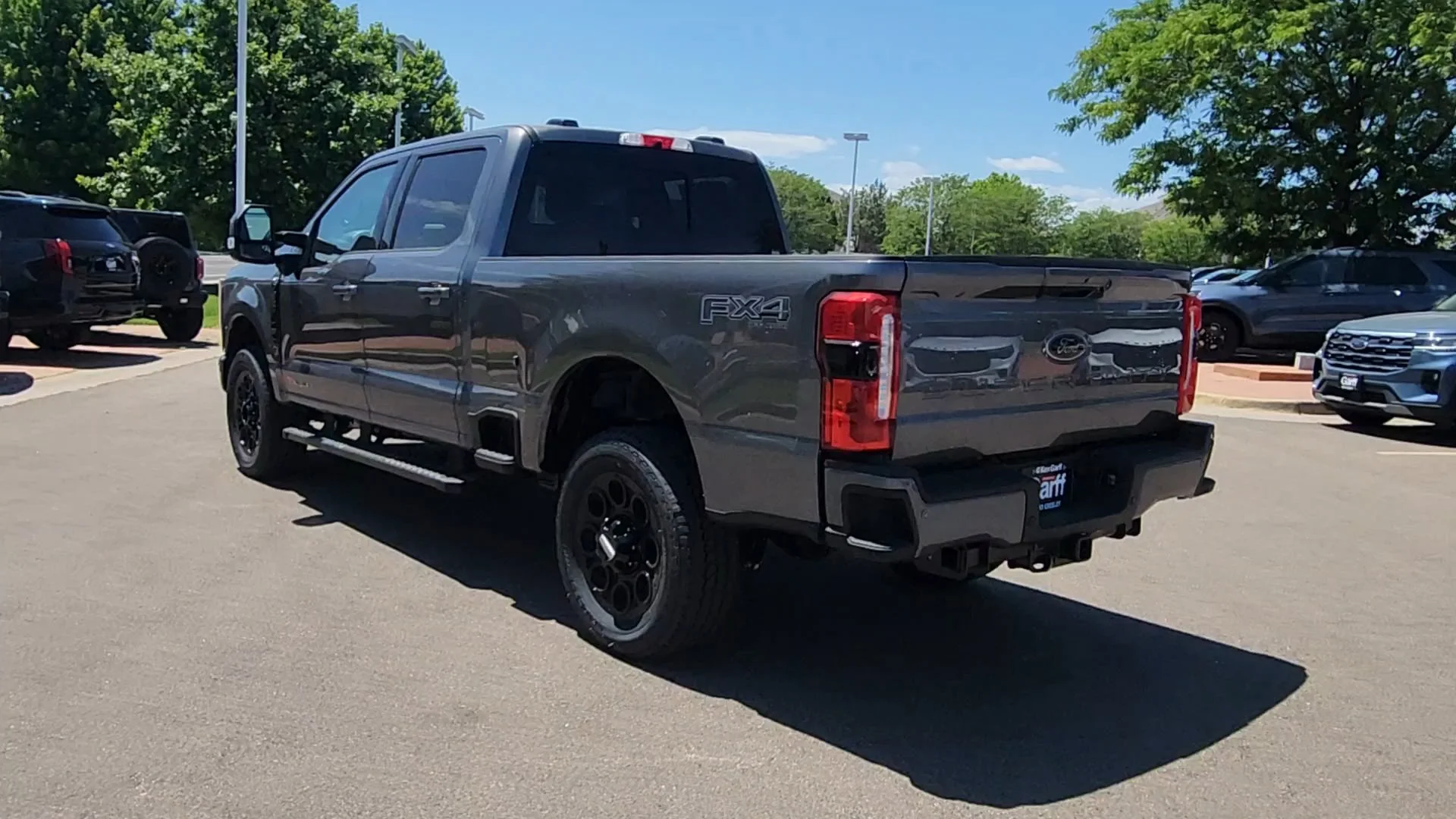 New 2026 Carbonized Gray Metallic Ford LARIAT image 3
