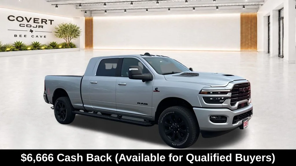 New 2026 Silver-Zynith Exterior Paint RAM Laramie image 12