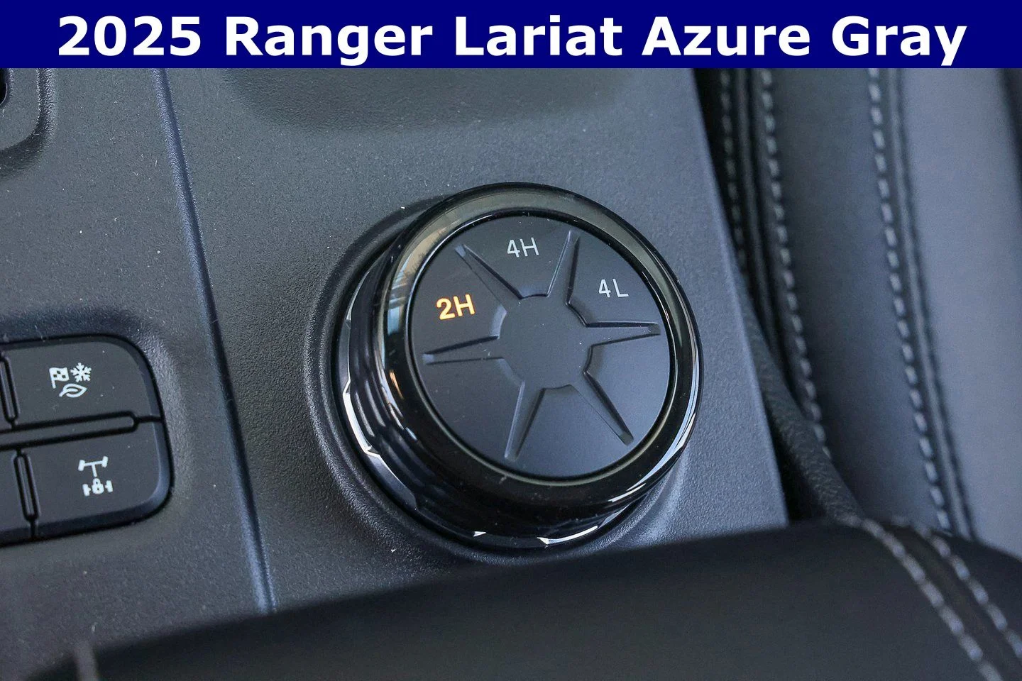 New 2025 Azure Gray Metallic Tri-coat Ford LARIAT® image 25