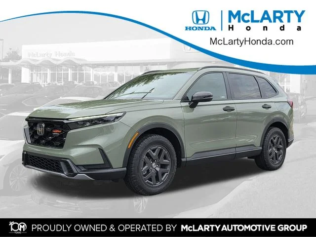 New 2026 Ash Green Metallic Honda TrailSport image 1