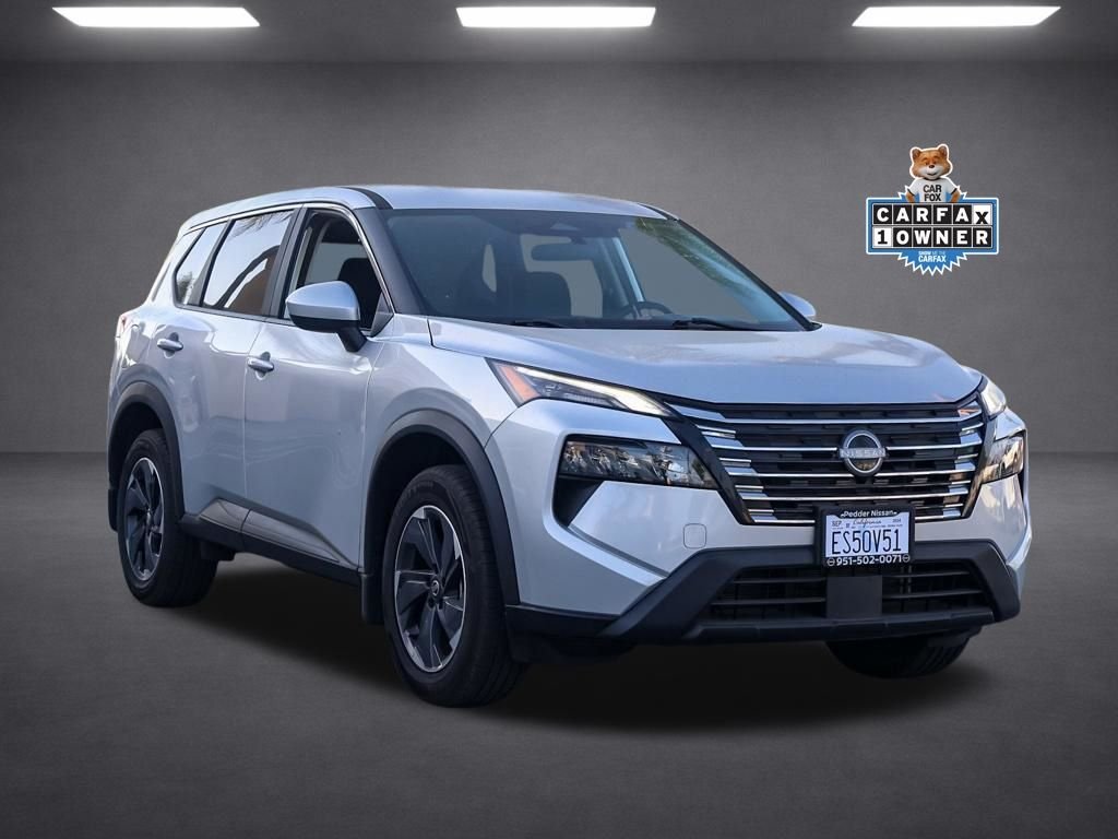 Used 2024 Silver Nissan SV image 1