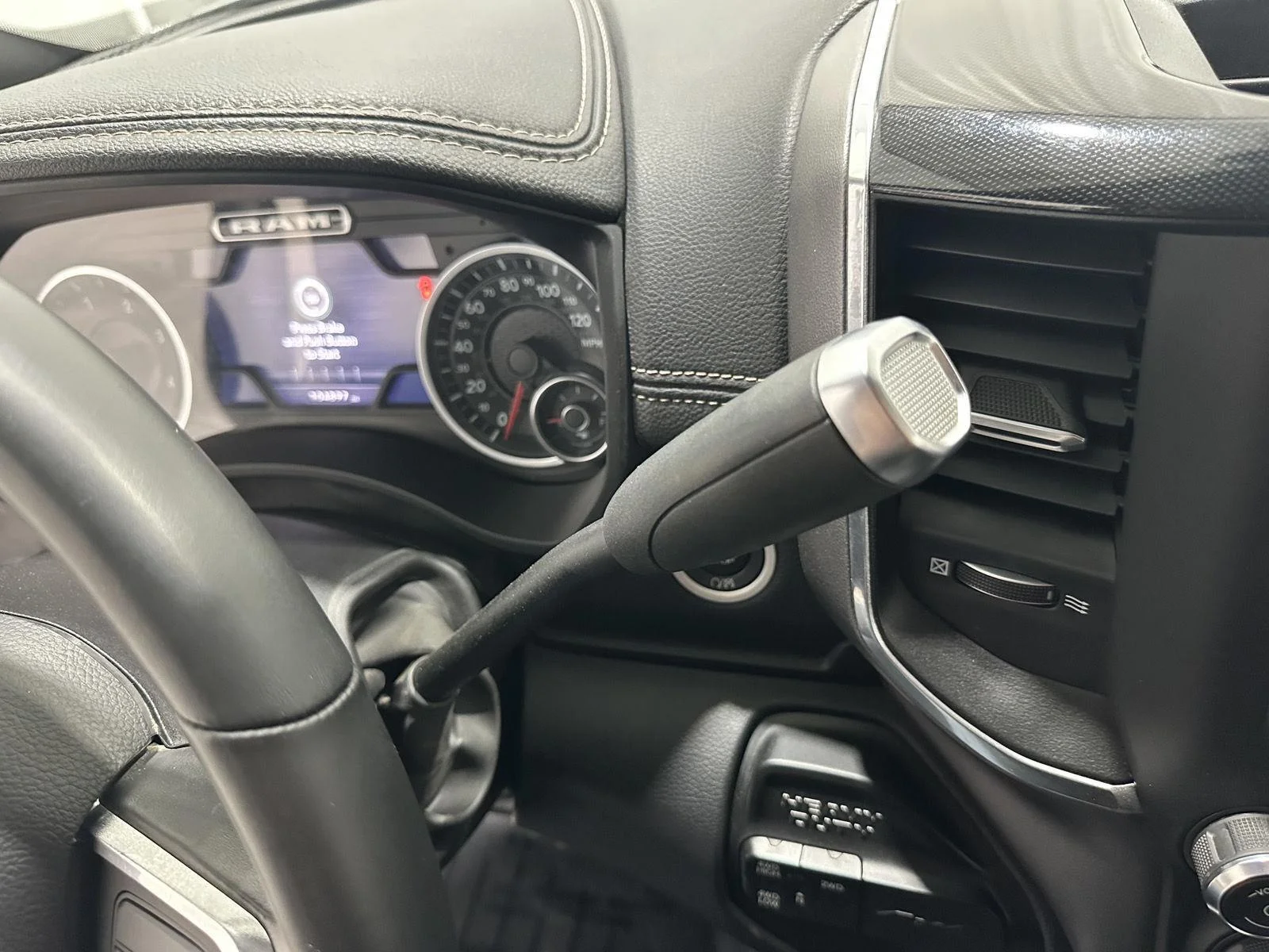 Used 2022 Bright White Clearcoat Ram Laramie image 13