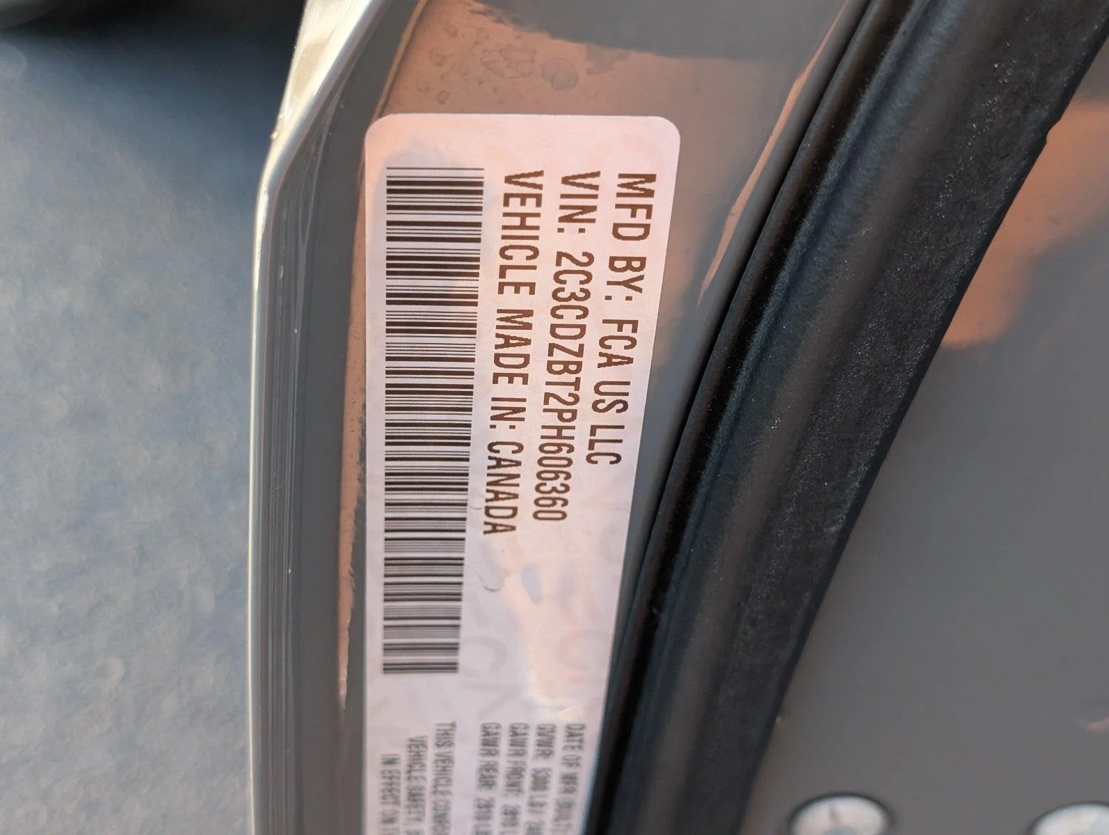 Used 2023 Destroyer Gray Clearcoat Dodge R/T image 15